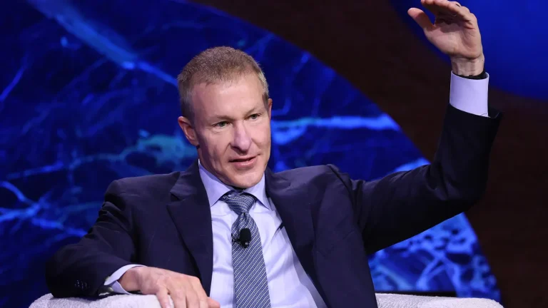 Scott Kirby, CEO of United Airlines, speaks during the WSJ’s Future of Everything 2025 at the Glasshouse on May 29, 2025 in New York City.